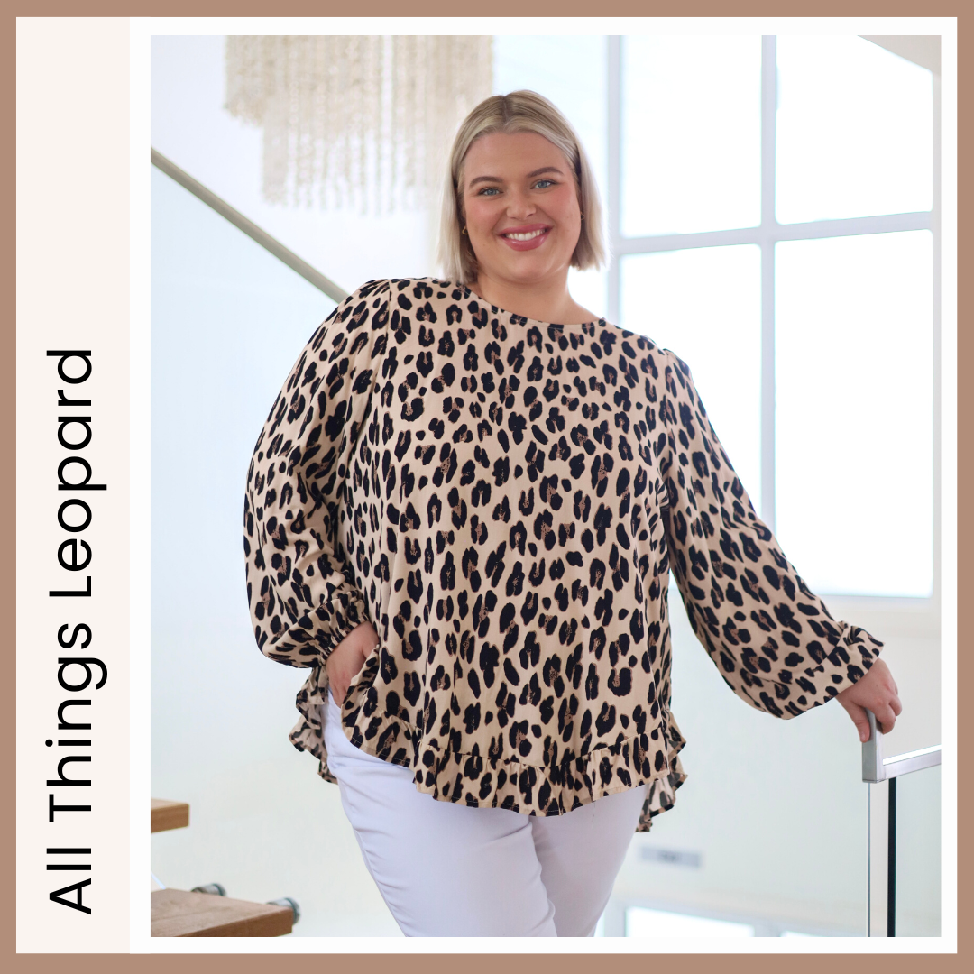 Leopard print tops australia discount