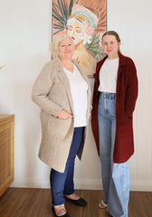 Sienna Cardigan Wine