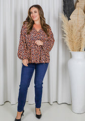 Remi Top Long Sleeve Daisybell Print