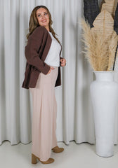 Callie Cardigan Coffee