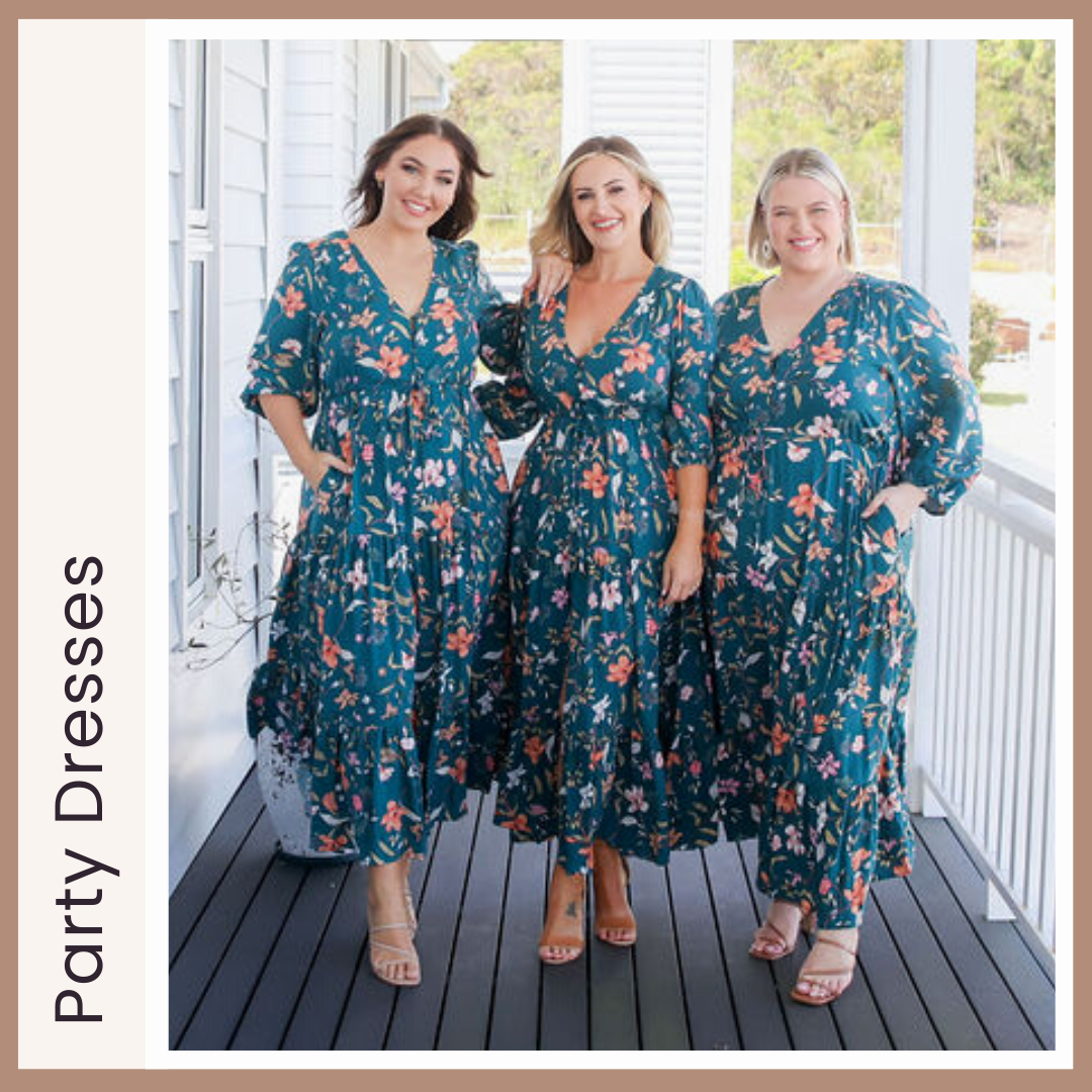Ladies Party Dresses Collection - Sizes 6 - 26 - Daisy's Closet - Australian Based Online Clothing Boutique