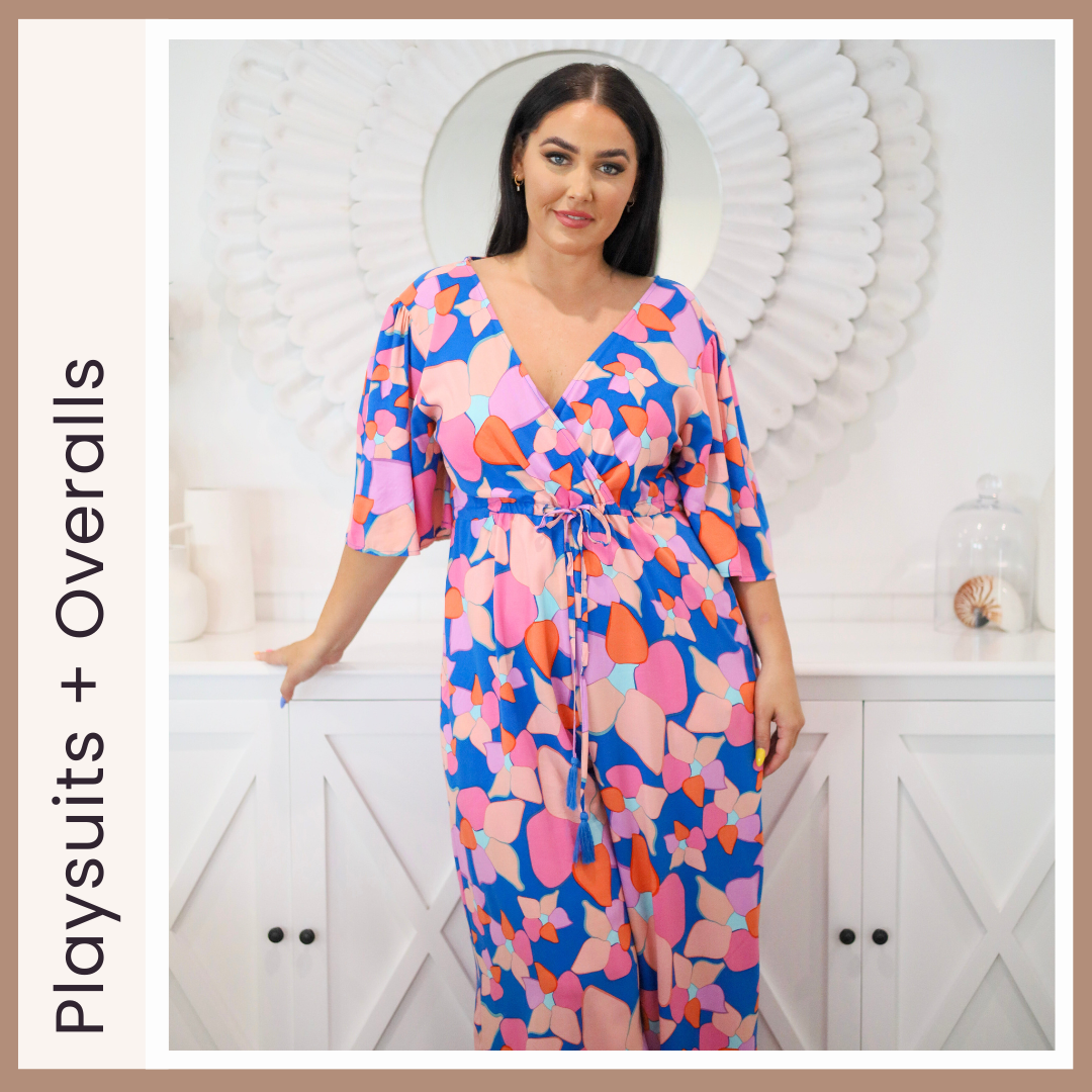 Ladies Playsuits + Overalls Collection - Sizes 6 - 26 - Ladies Online Clothing Boutique - Daisy's Closet
