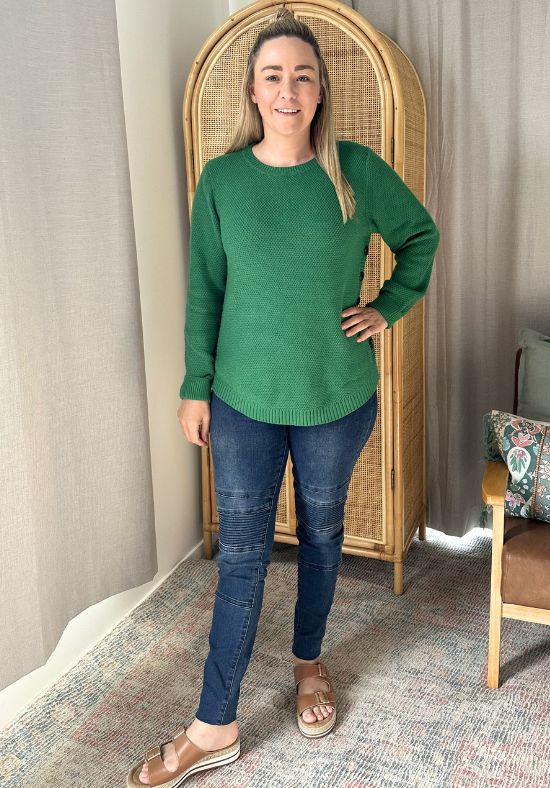 Stella Knit Jumper Green