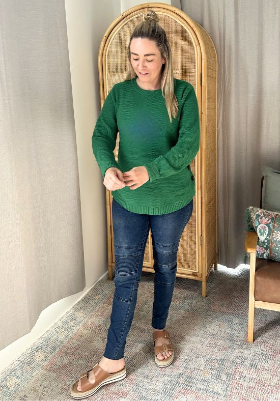 Stella Knit Jumper Green