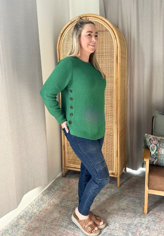 Stella Knit Jumper Green