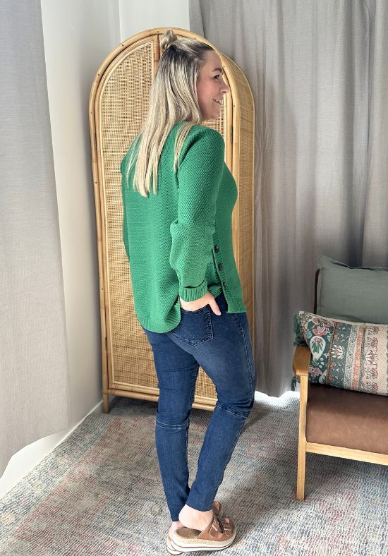 Stella Knit Jumper Green