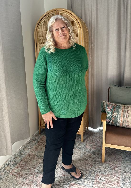 Stella Knit Jumper Green