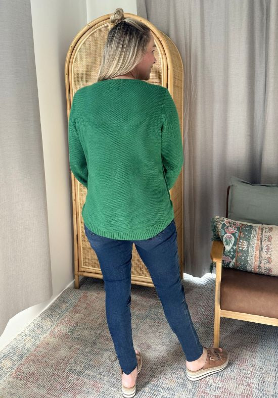 Stella Knit Jumper Green