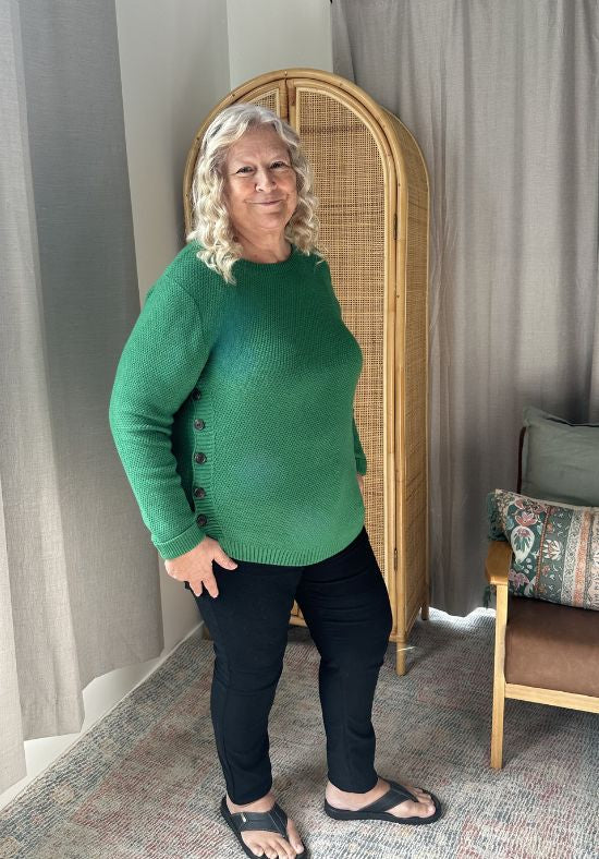 Stella Knit Jumper Green