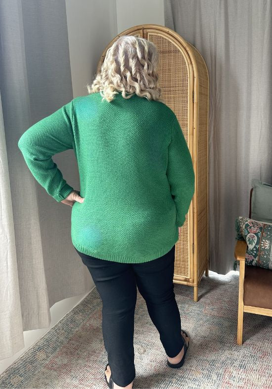 Stella Knit Jumper Green