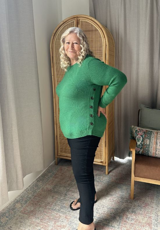 Stella Knit Jumper Green