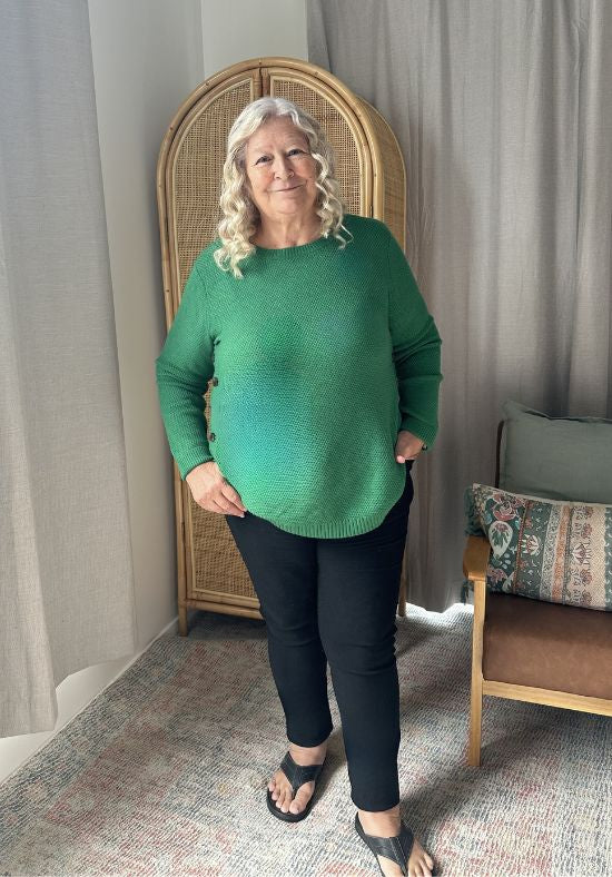 Stella Knit Jumper Green