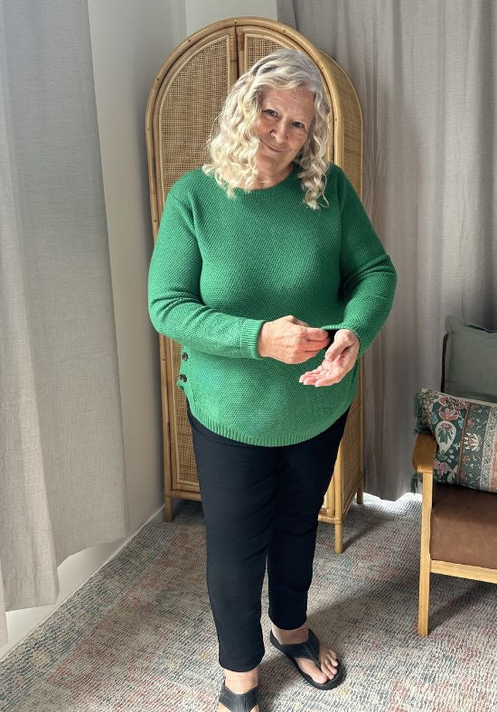 Stella Knit Jumper Green