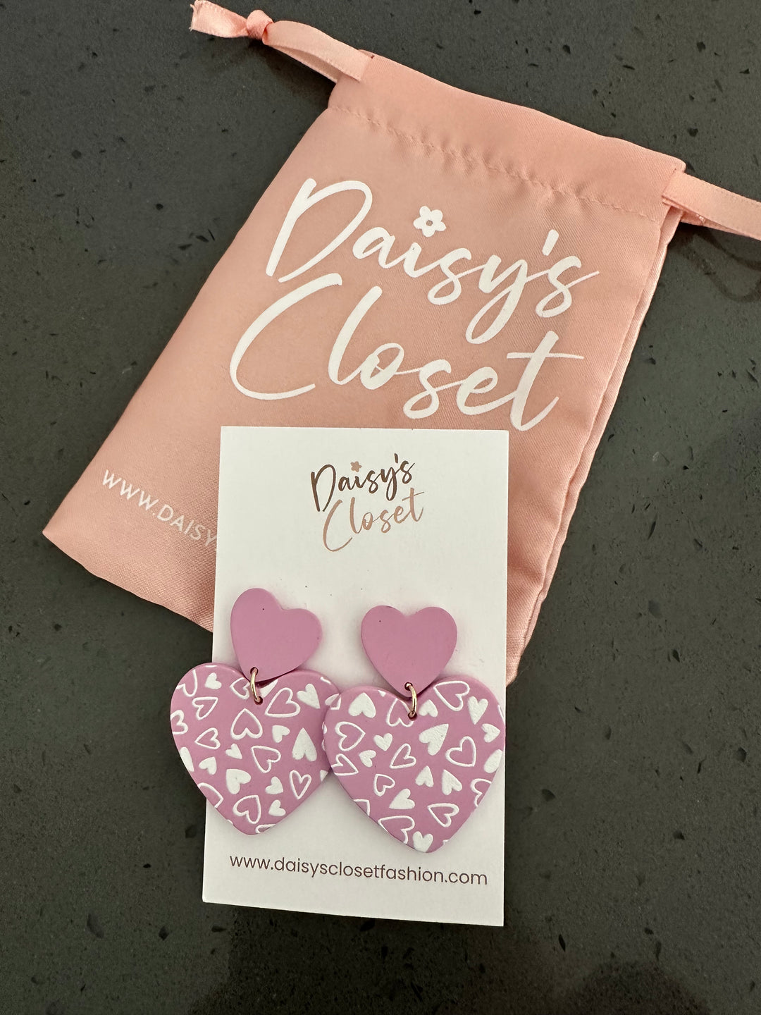 Double Heart Mauve