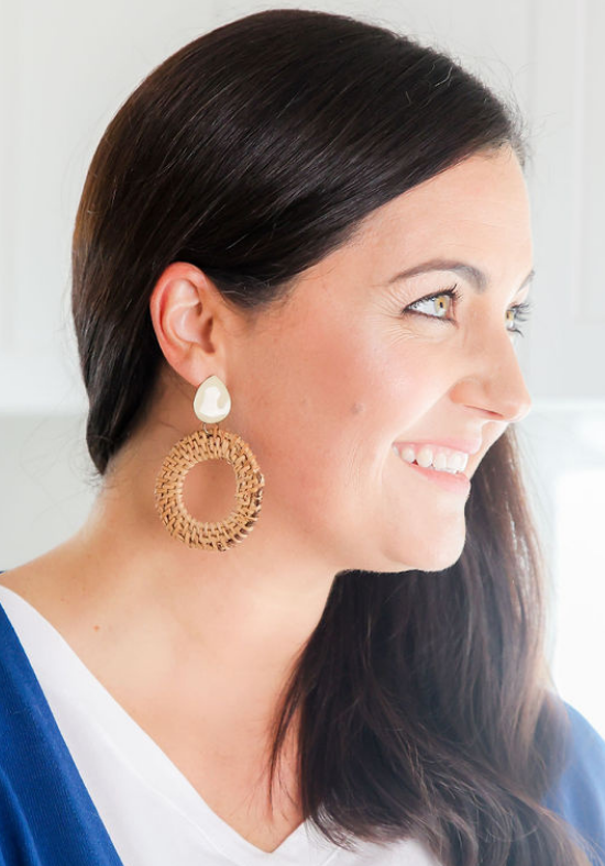 Sienna Tan Earrings