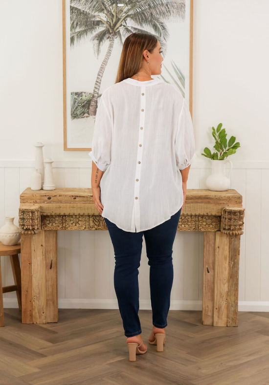 Halley Top White