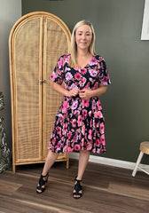 New Tommy Dress Pink Floral