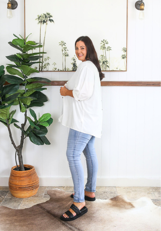 Darcy Pull On Light Denim Jeans