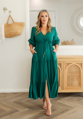 Alexandria Maxi Dress Green