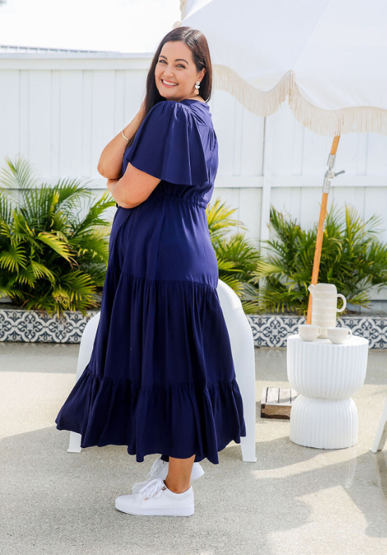 Gracie Dress Navy