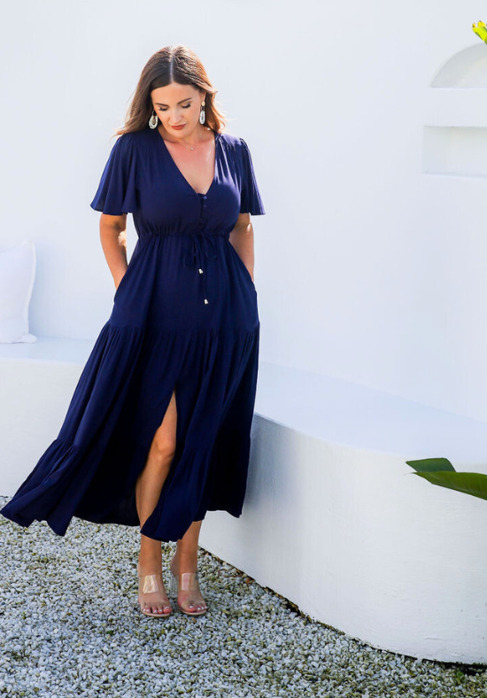 Gracie Dress Navy