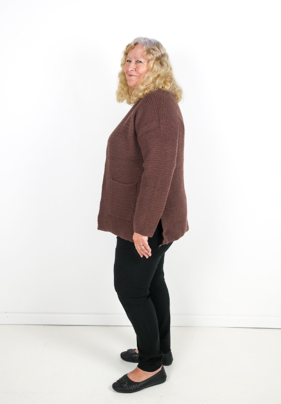 Callie Cardigan Coffee