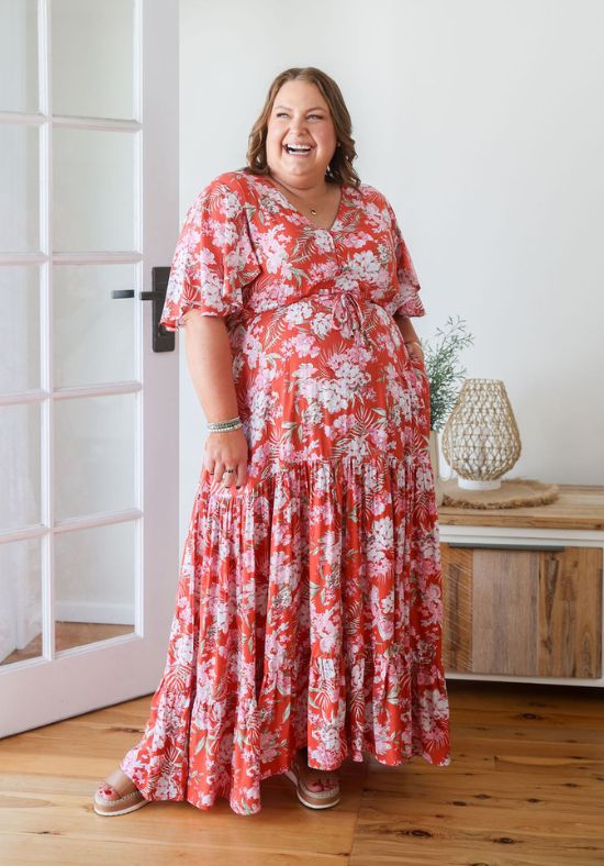 New Gracie Maxi Dress Emery Print