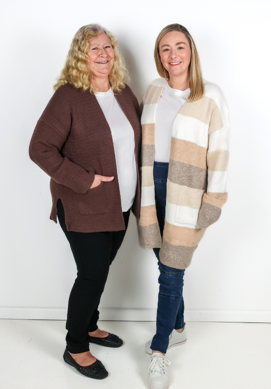 Callie Cardigan Coffee - Daisy’s Closet