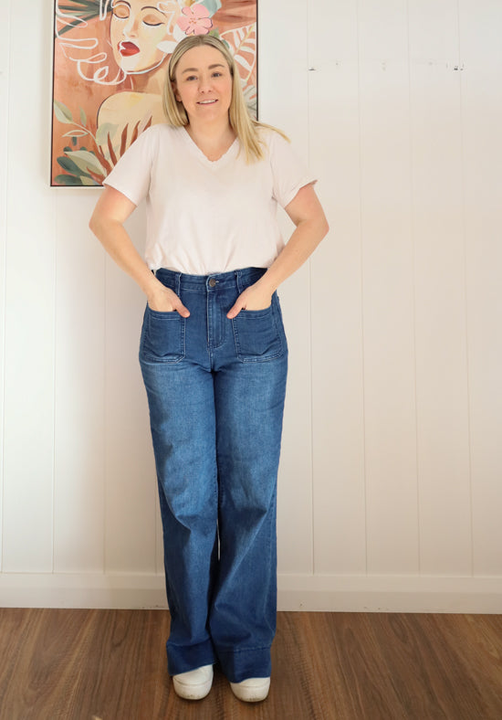 Jamey Jeans Dark Denim - Daisy’s Closet