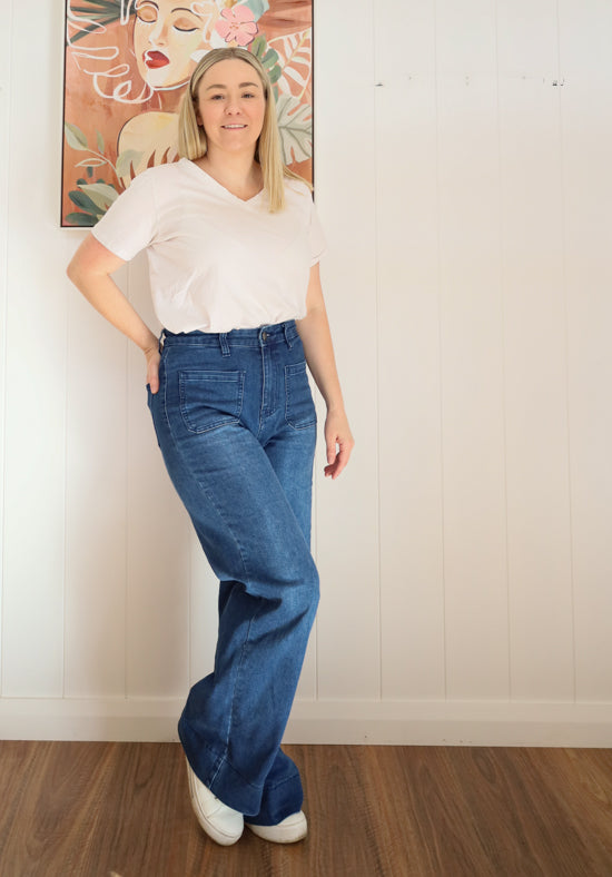 Jamey Jeans Dark Denim - Daisy’s Closet