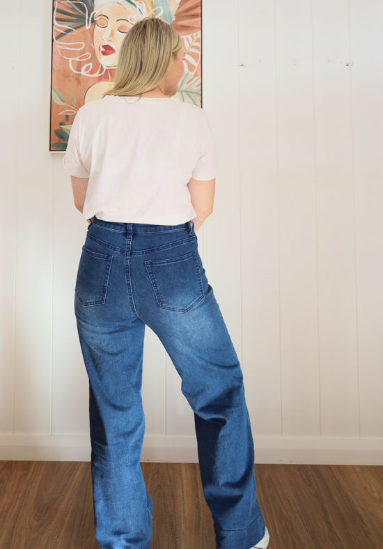 Jamey Jeans Dark Denim - Daisy’s Closet