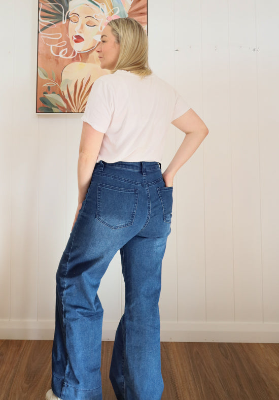 Jamey Jeans Dark Denim - Daisy’s Closet