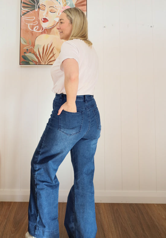 Jamey Jeans Dark Denim - Daisy’s Closet