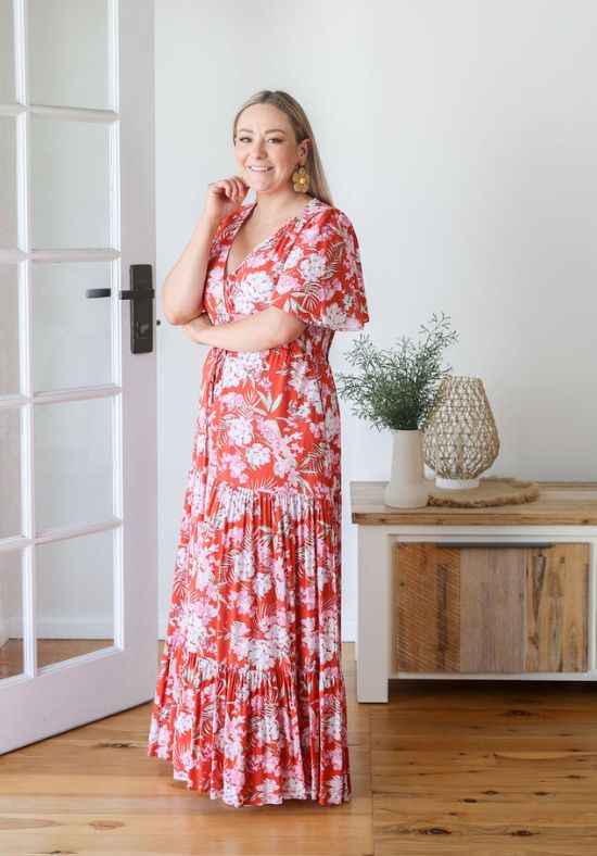New Gracie Maxi Dress Emery Print - Daisy’s Closet