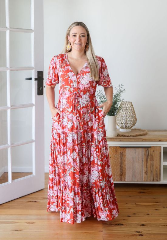 New Gracie Maxi Dress Emery Print - Daisy’s Closet
