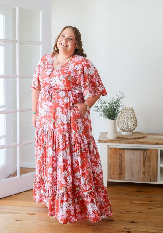 New Gracie Maxi Dress Emery Print - Daisy’s Closet