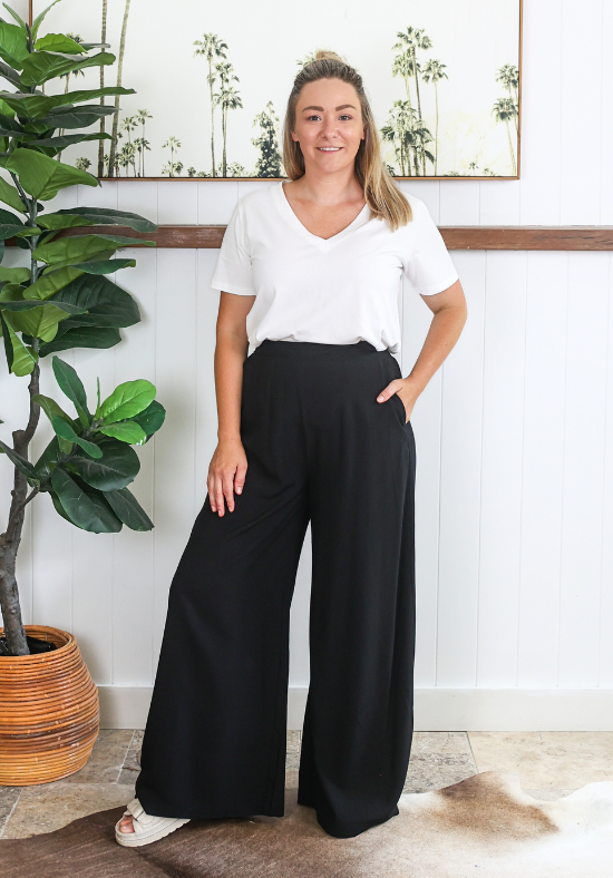 Lela Pants Black - Daisy’s Closet