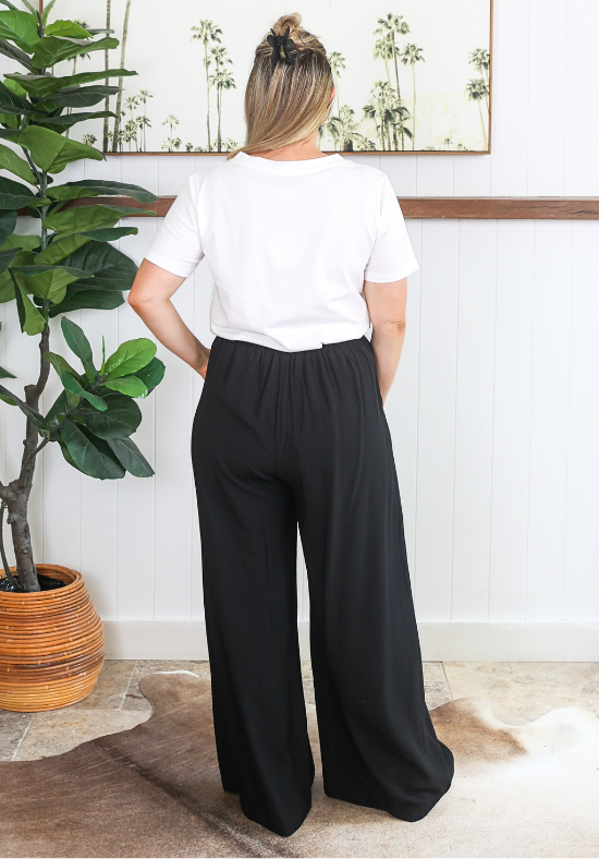 Lela Pants Black - Daisy’s Closet