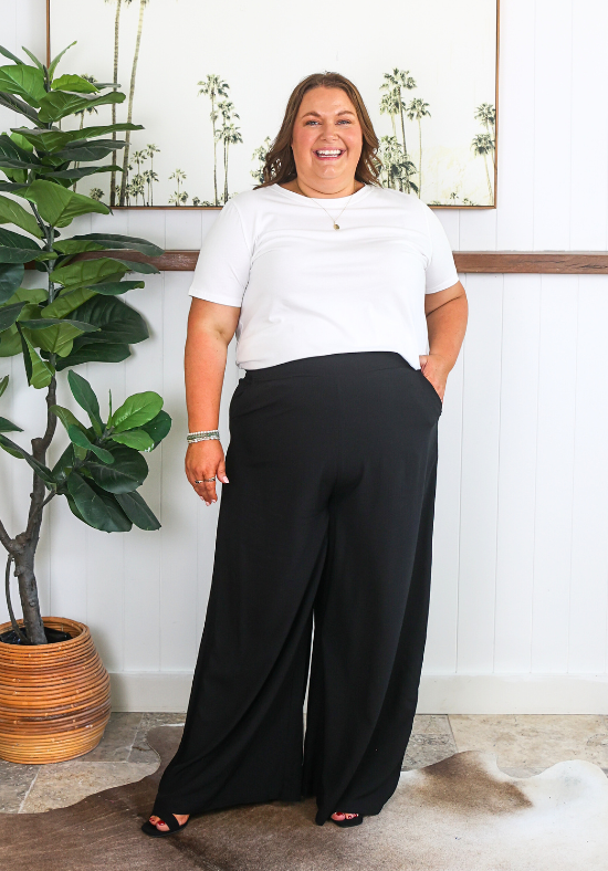 Lela Pants Black - Daisy’s Closet