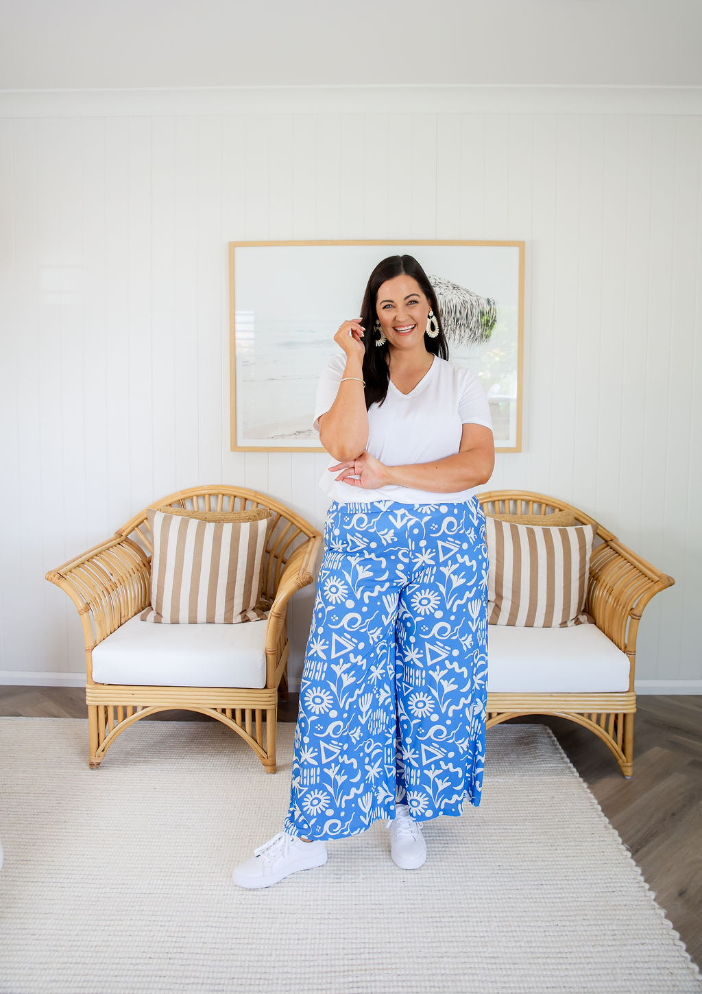 Lela Pants Sunchaser Blue - Daisy’s Closet
