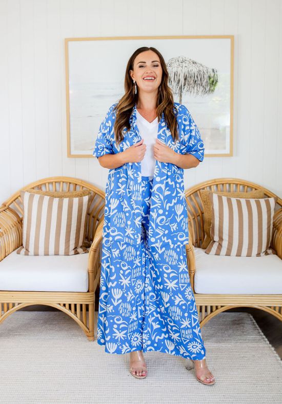 Lela Pants Sunchaser Blue - Daisy’s Closet