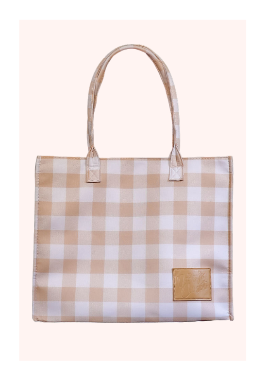 Daisy's Closet Luxe Tote Gingham Bag 