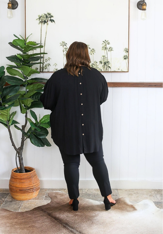 Halley Top Black - Daisy’s Closet