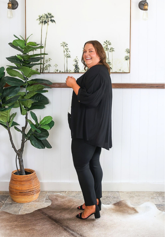 Halley Top Black - Daisy’s Closet