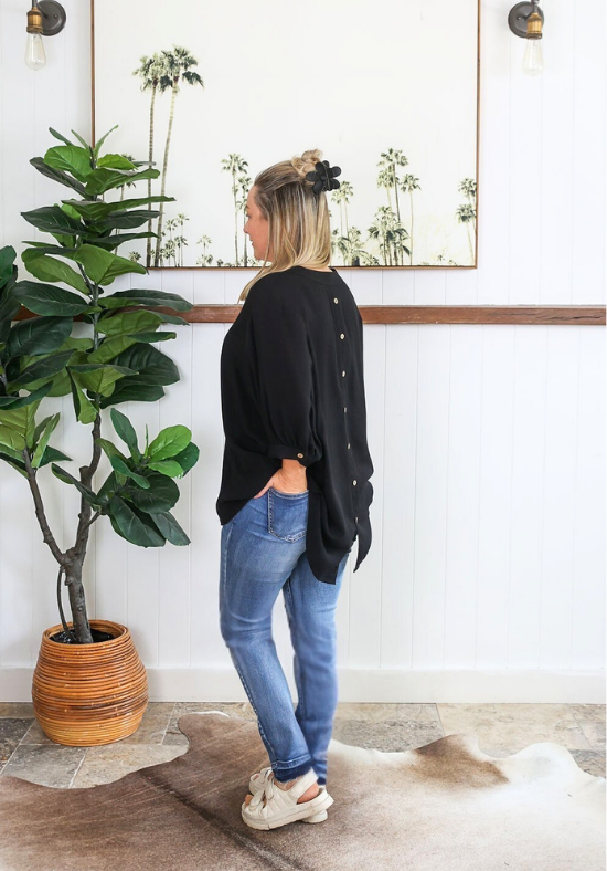 Halley Top Black - Daisy’s Closet