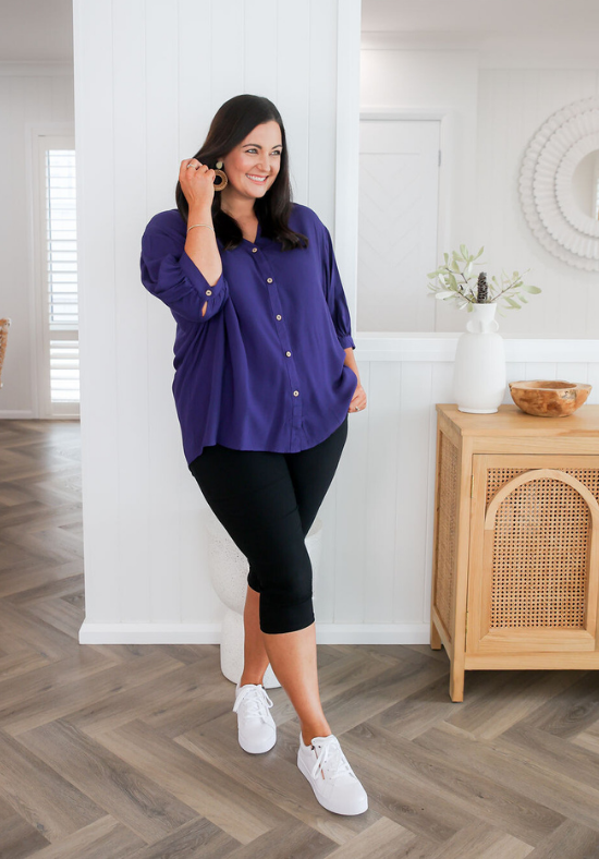 Halley Top Navy - Daisy’s Closet