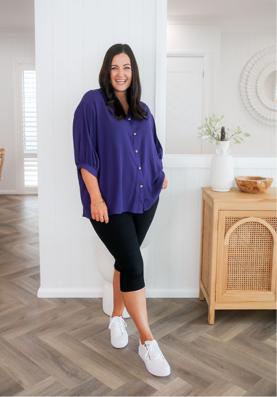 Halley Top Navy - Daisy’s Closet