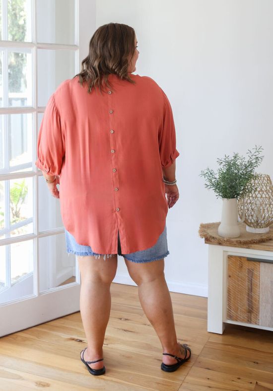 Halley Top Rust - Daisy’s Closet