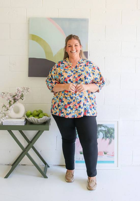 Halley Top Summer Vacay Print - Daisy’s Closet