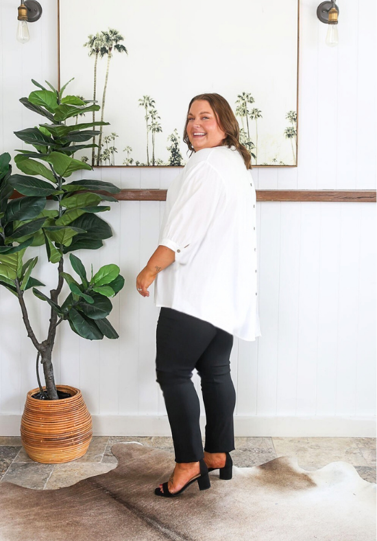 Halley Top White - Daisy’s Closet